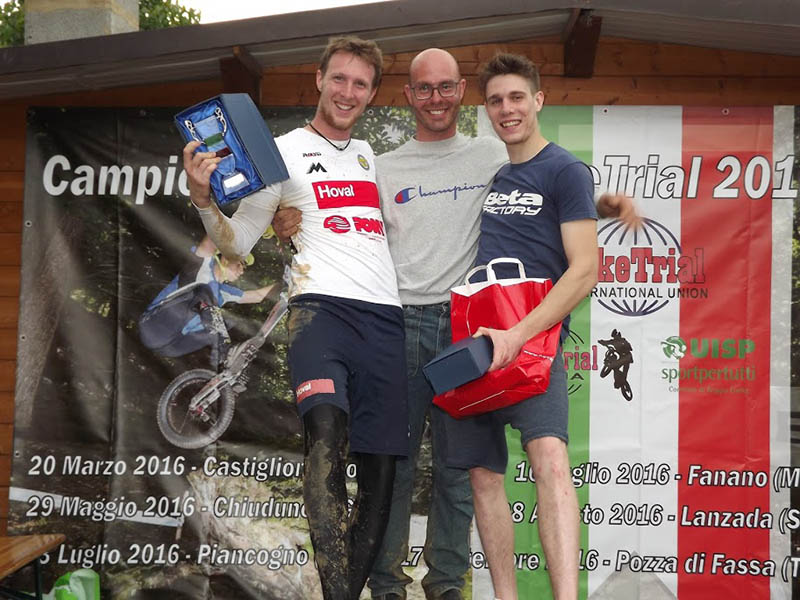 Chiuduno 2016 Podio