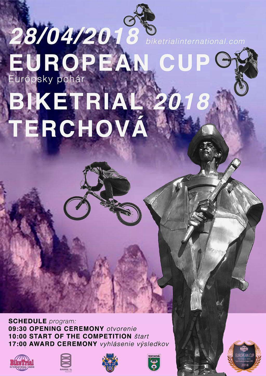 Euro Cup Terchova 2018 poster